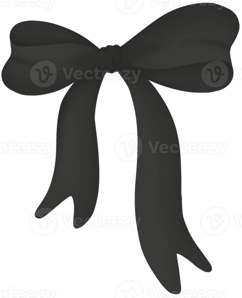 Cute Black Bow png