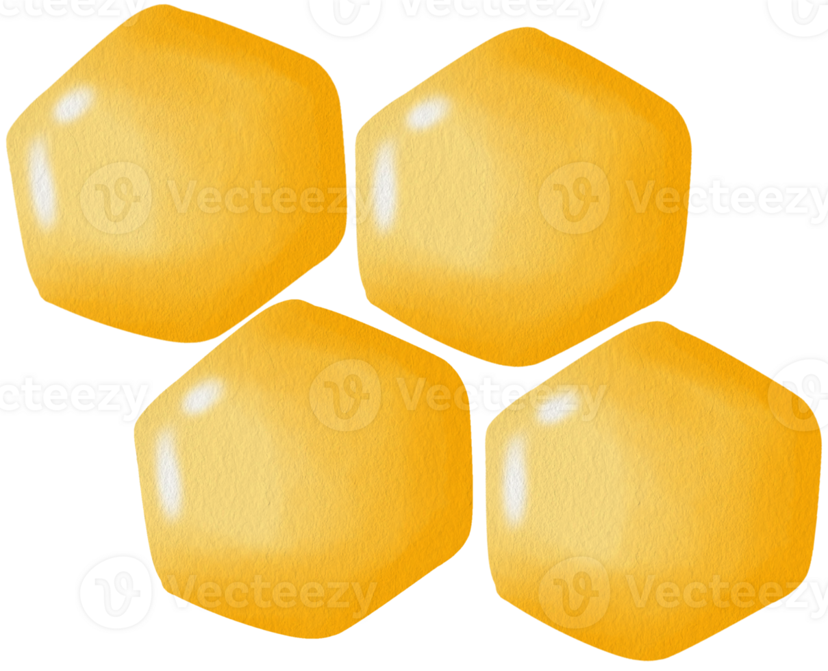 cute cartoon Honeycomb png