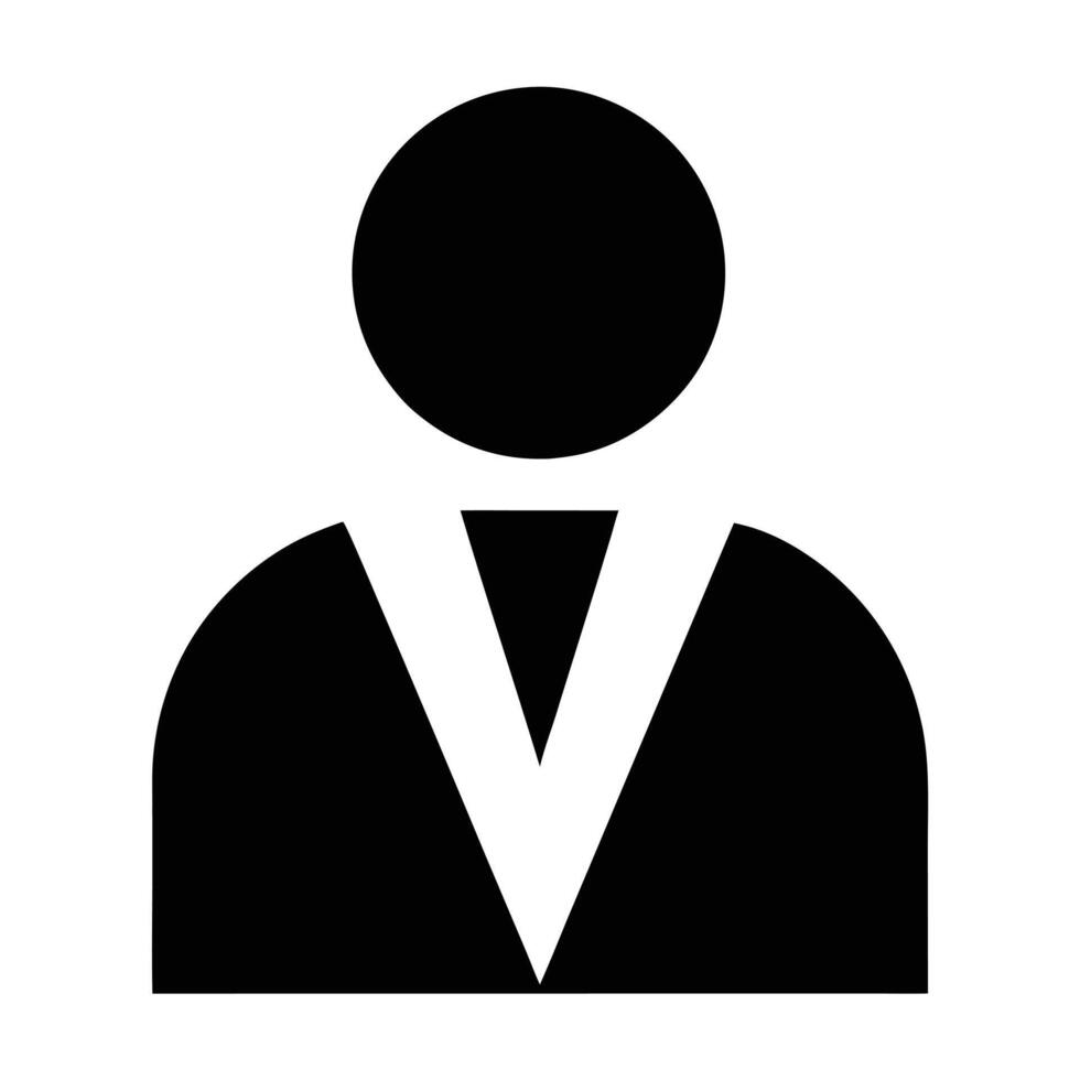 Graduation Icon Black Silhouette Student Symbol Illustration Minimal Design vector