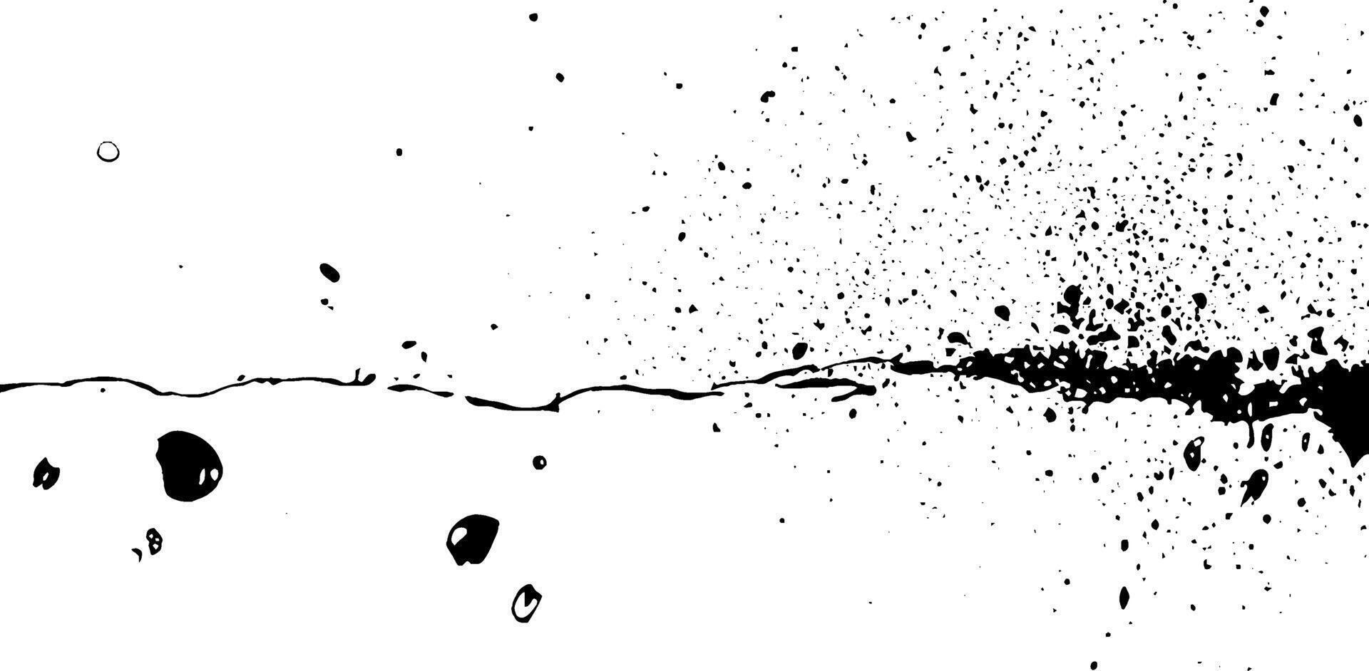 Grainy background with rough distress effect. Abstract overlay with dust, scratches, and grunge texture for retro, vintage, and aged design elements vector