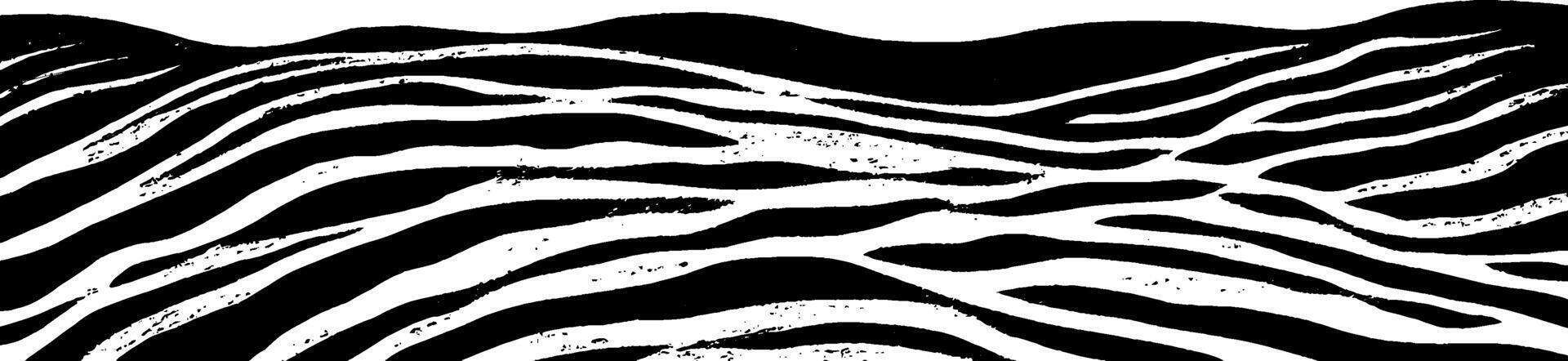 Vintage woodcut illustration depicting the texture and patterns of coarse sand grains vector
