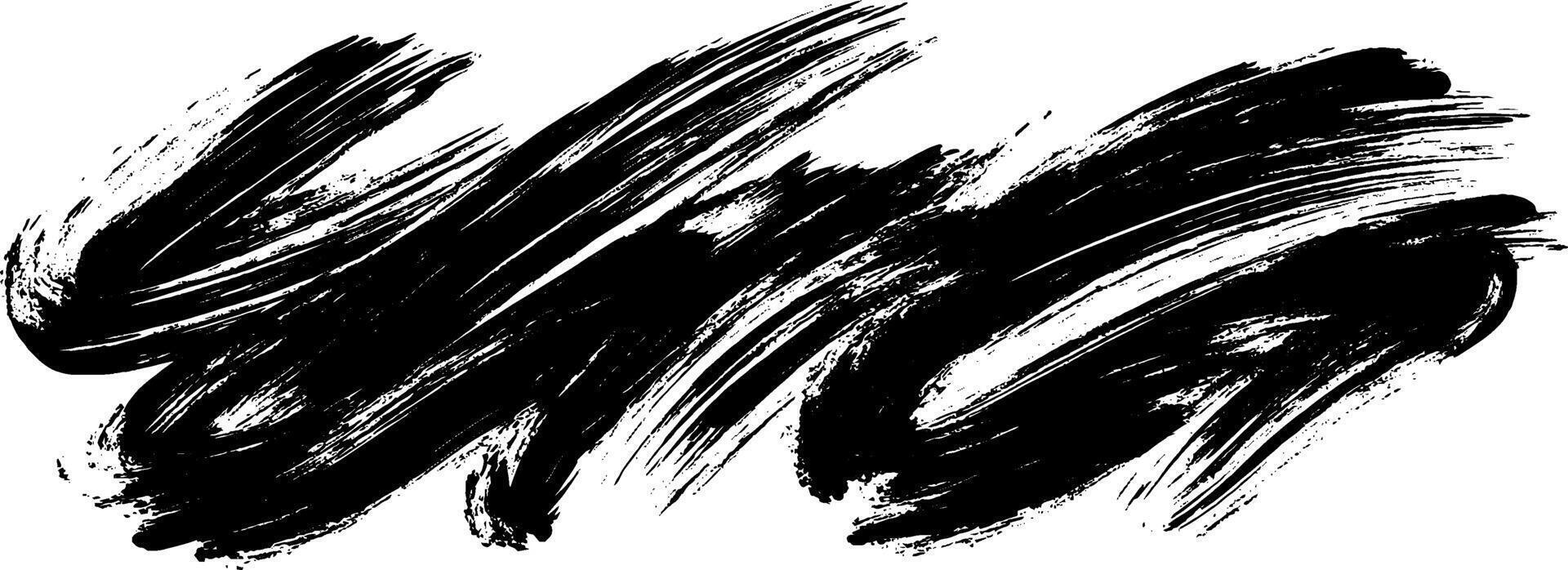 Vintage woodcut texture illustration showcasing messy paint strokes and artistic expression vector
