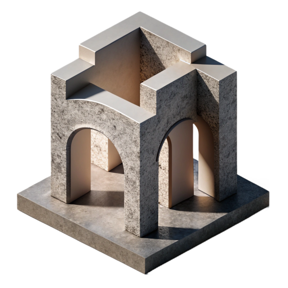 magnificent contemporary Abstract Architectural Shadows Cutout high quality png