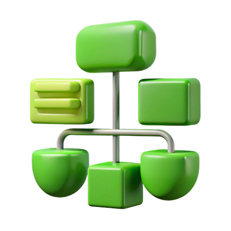 dramatic modern Abstract Data Flow Bright Green Isolated Element exclusive png