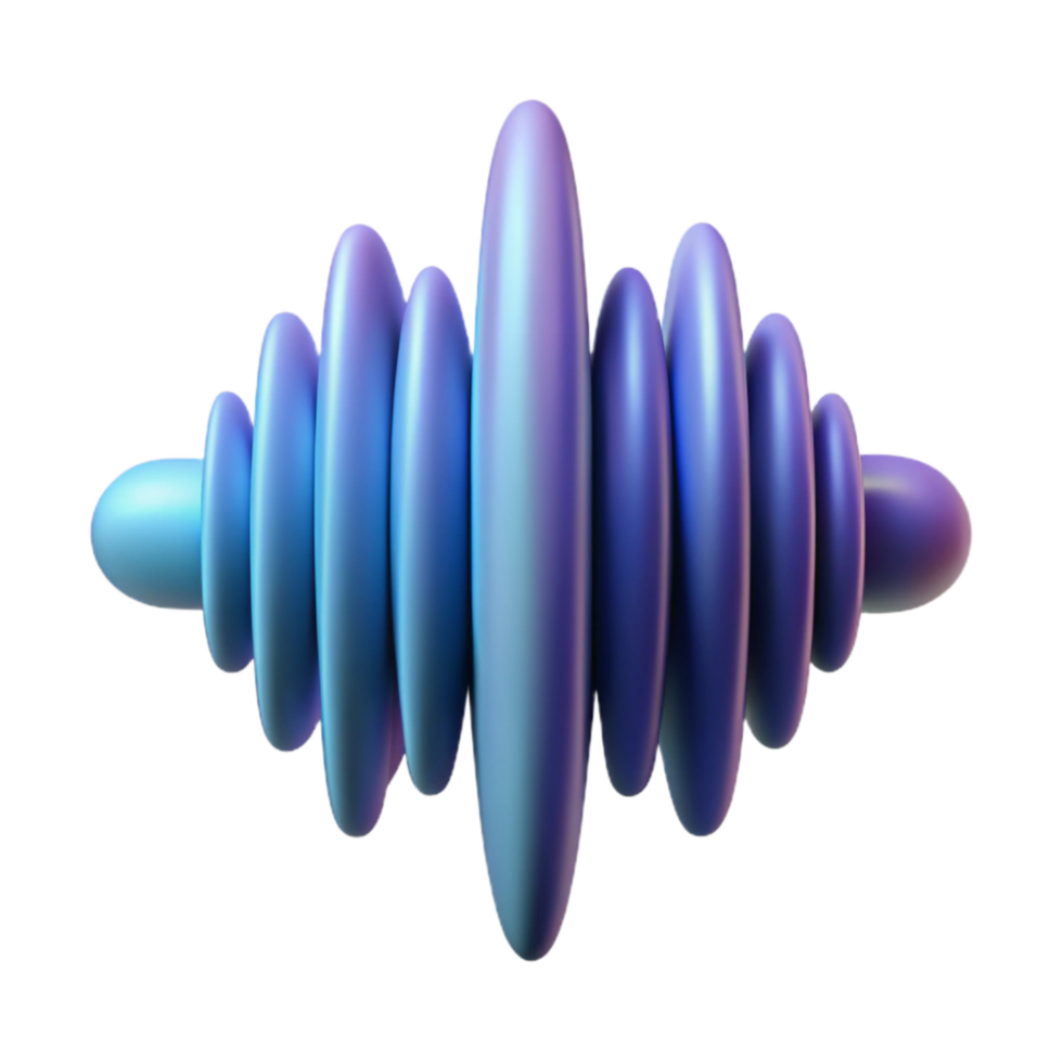 wonderful abstract Abstract Soundwave Dispersion Isolated Element genuine png