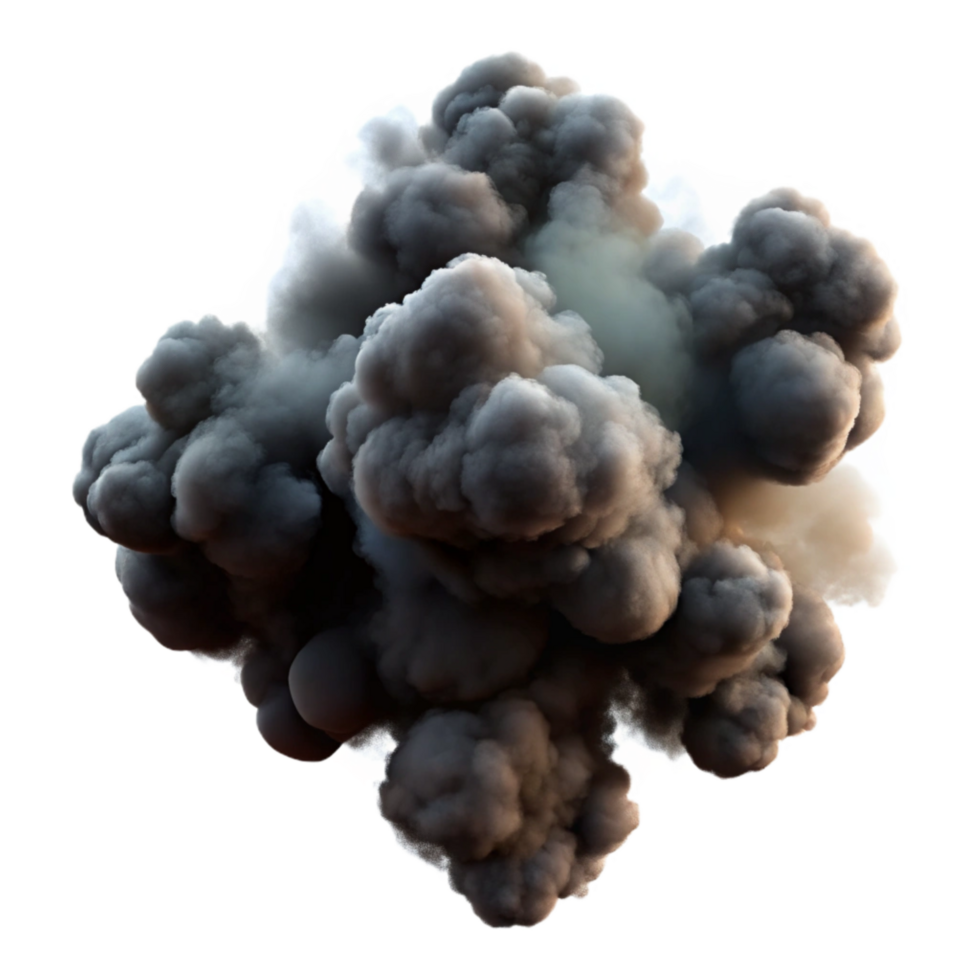 serene creative Abstract Smoke Plumes Black Transparent Background Isolated exclusive png