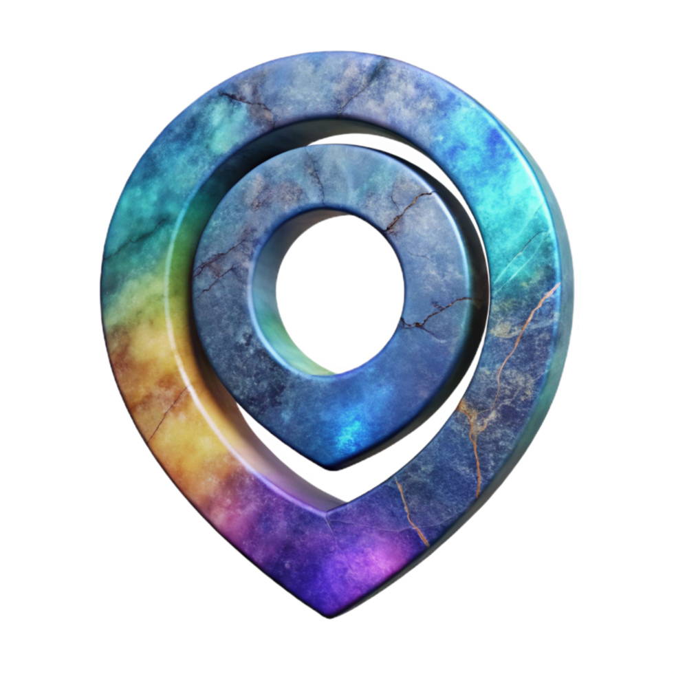 dramatic rustic Abstract Spectral Cartography Symbol Cutout detailed png