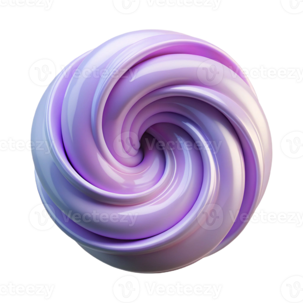 extraordinary classic Abstract Vortex Isolated with Soft Pink Hues Transparent Background premium png