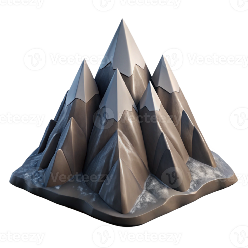 beautiful artistic Aeropex Ascenders Dramatic Peak Formation Isolated high quality png