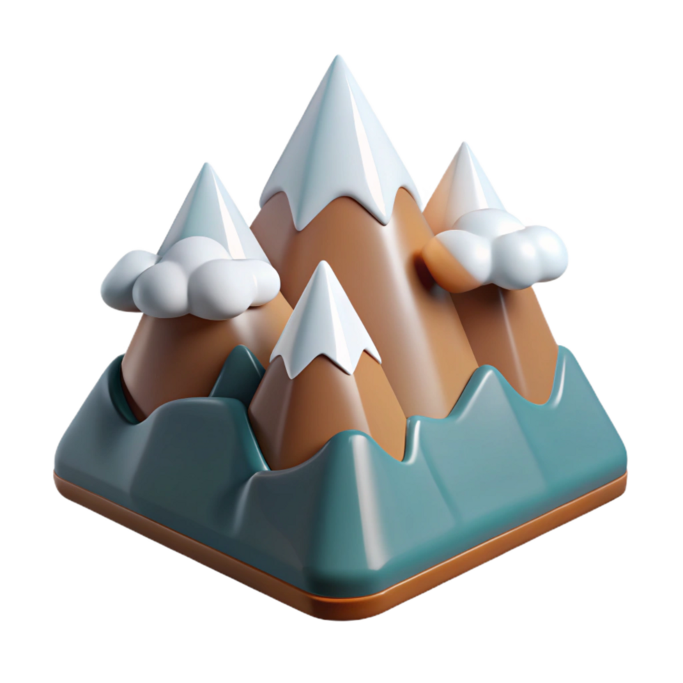 beautiful rustic Aeropex Ascenders Cutout Windswept Peak Silhouette Transparent Background authentic png