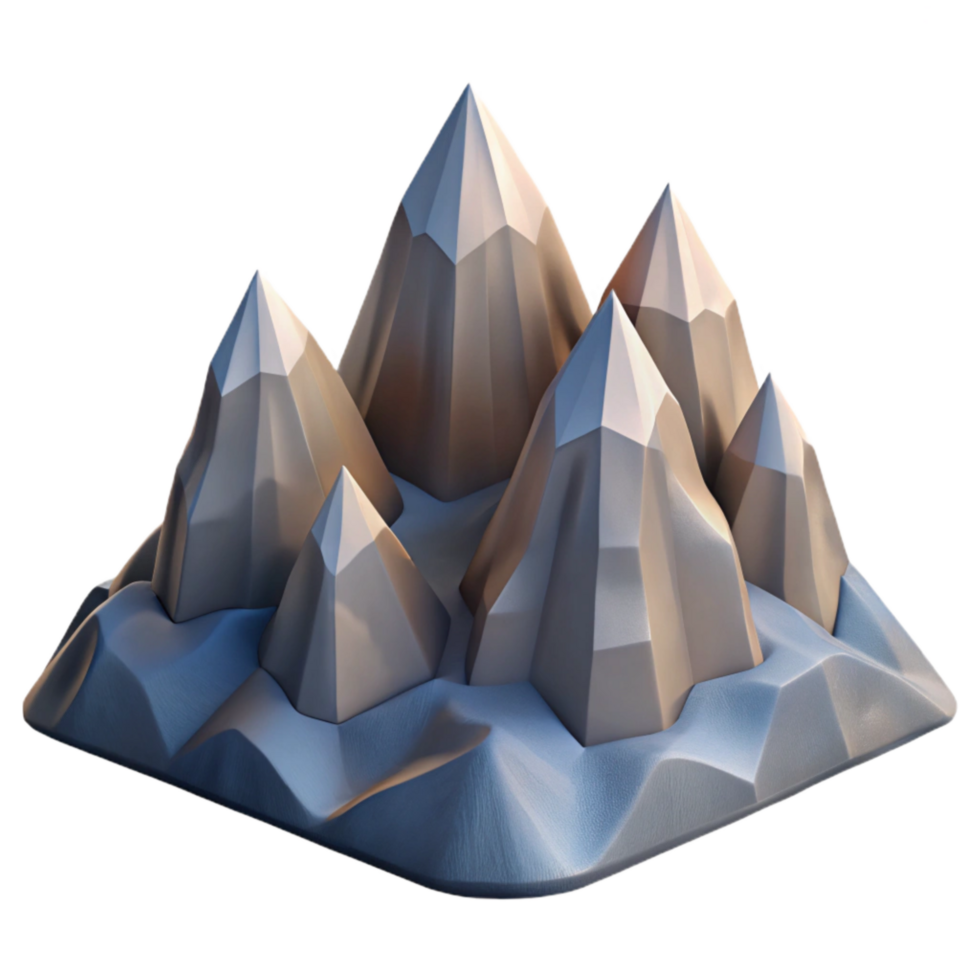 impressive abstract Aeropex Ascenders Rugged Peaks Transparent Cutout original png