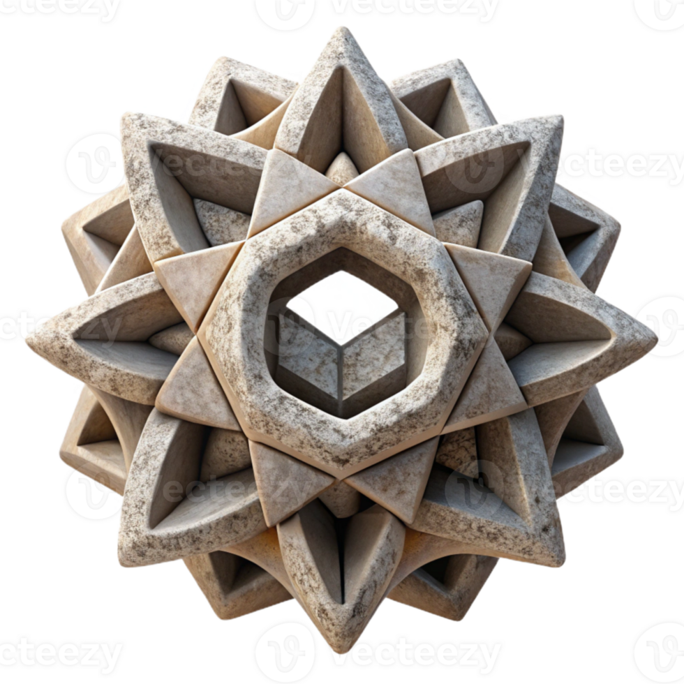 stunning creative Algorithmic Nature Cutout Complex Geometry Isolated png