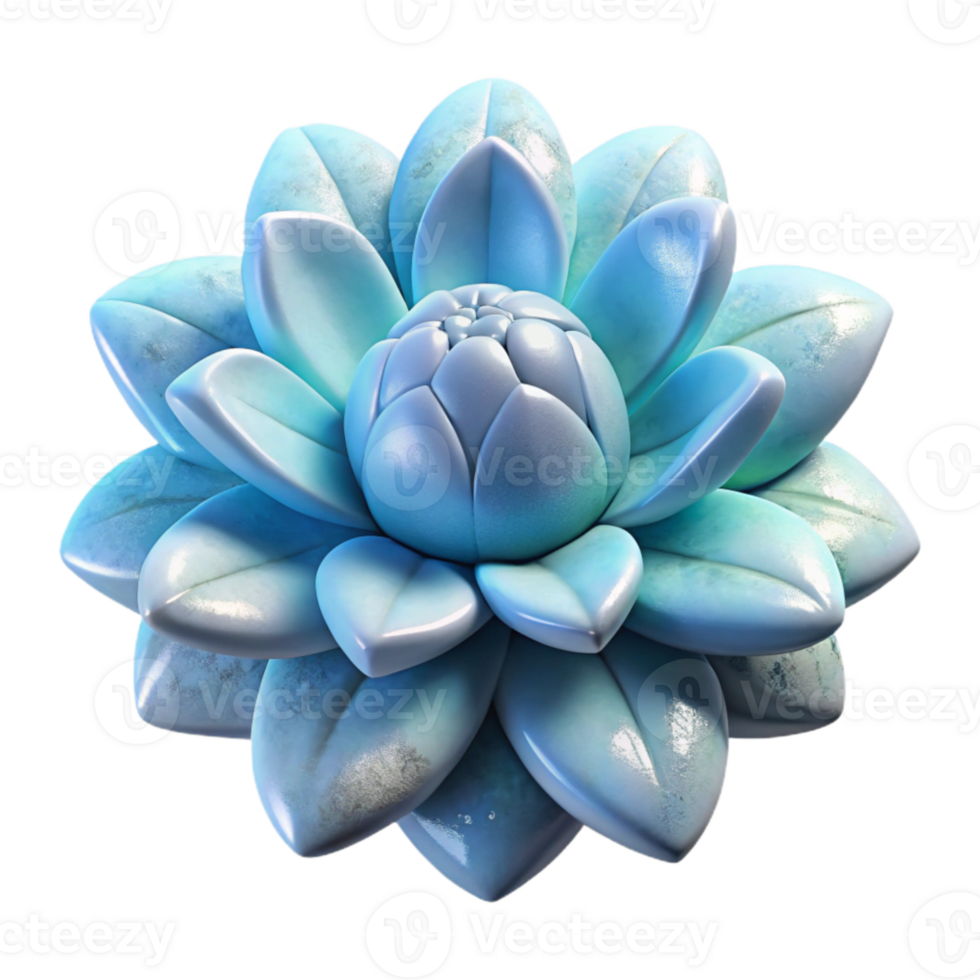 impressive vintage Arctic Flower Cutout on Transparent Background detailed png