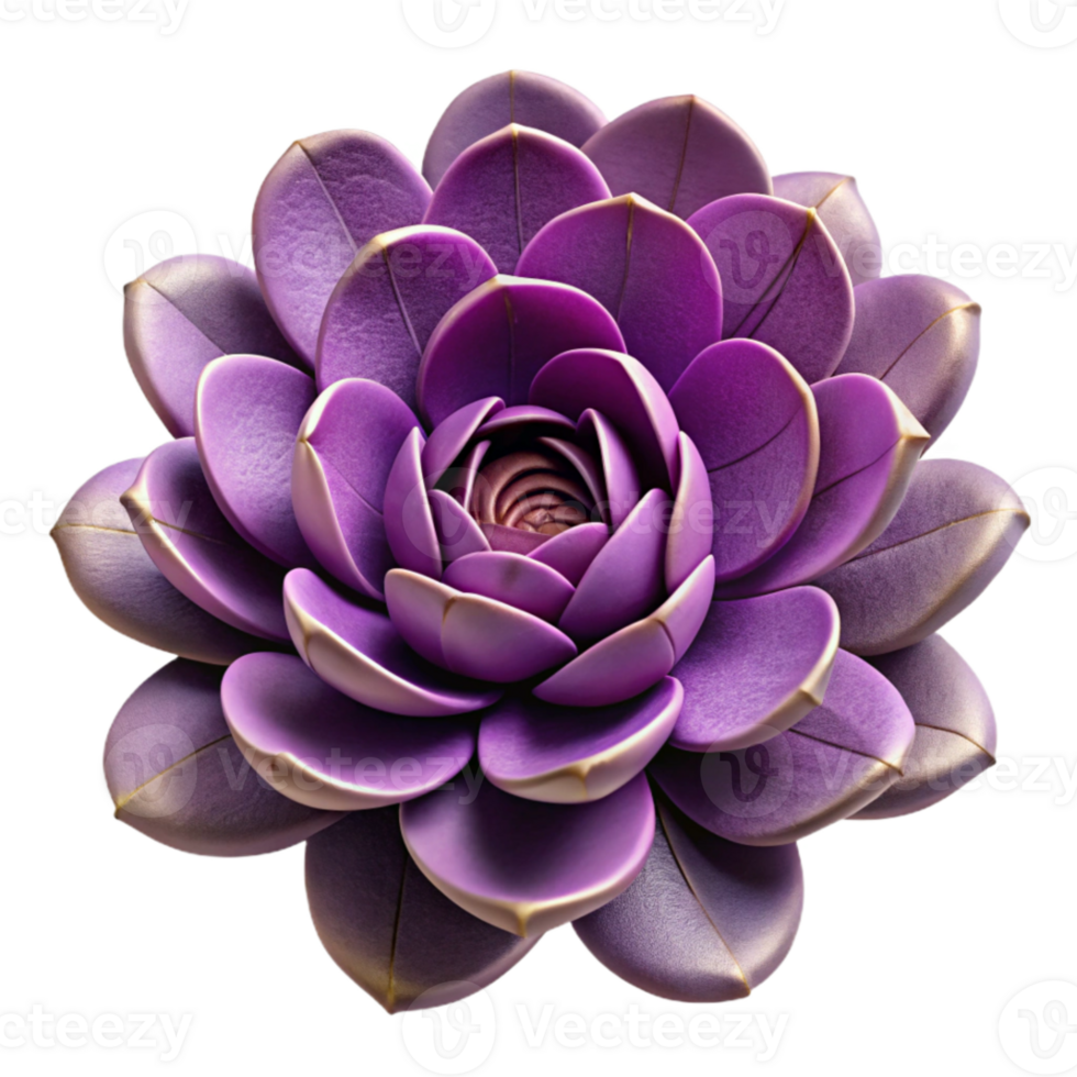 magnificent artistic Artificial Flora Cutout Deep Purple Bloom Isolated Element high quality png