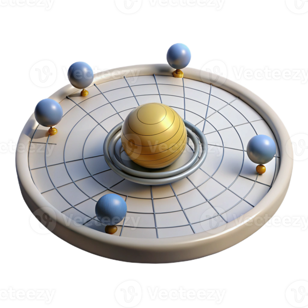 wonderful rustic Artificial Gravity Field Diagram Isolated png