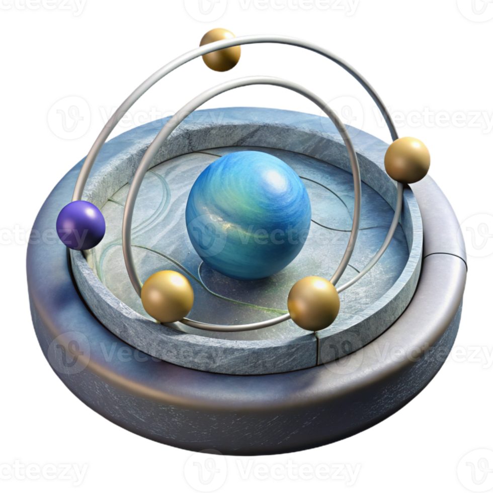 impressive rustic Artificial Gravity Field Diagram Isolated genuine png