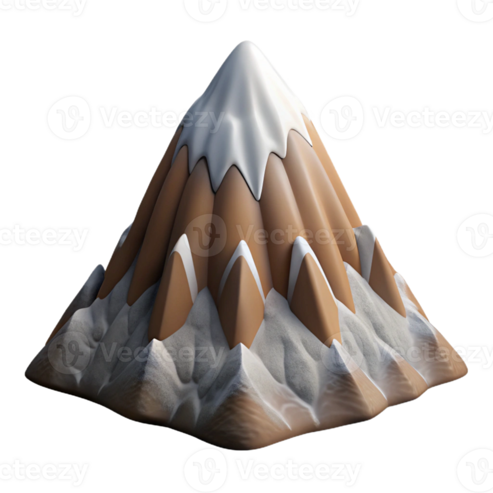 magnificent contemporary Ascending Mountain Peak Cutout with Detailed Ridges exclusive png