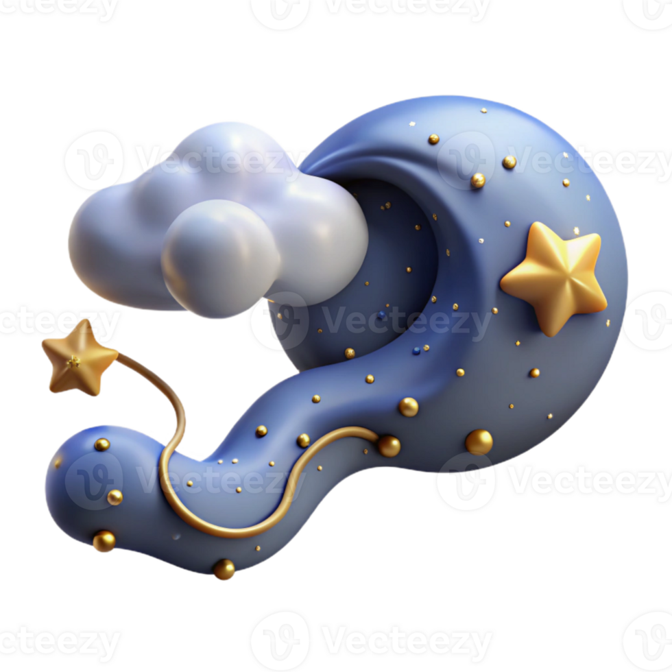 magnificent vintage Astral Projection Cutout with Starry Trail png