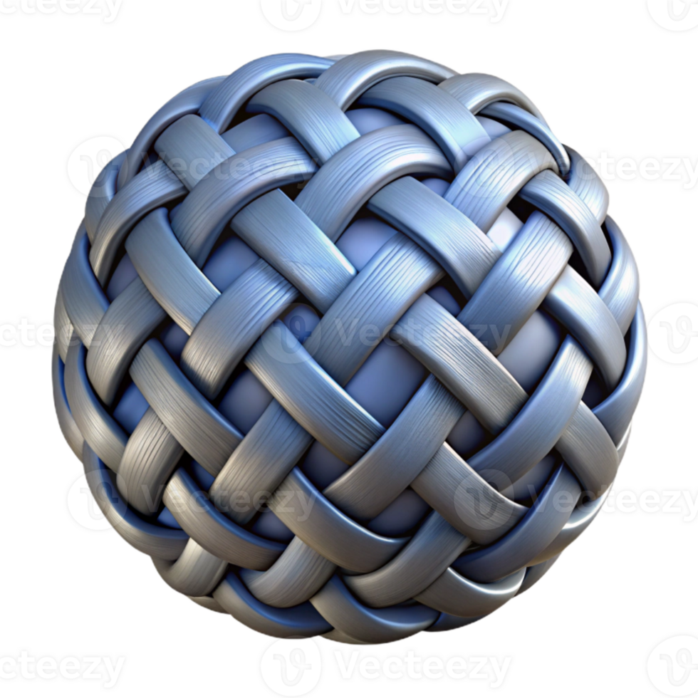 extraordinary creative Automated Weaving Cutout Interlaced Fibers Isolated Element exclusive png