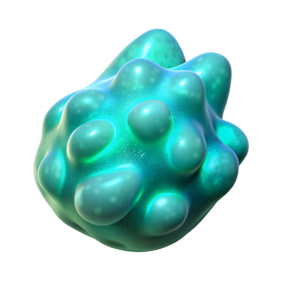 stunning classic Bioluminescent Algae Transparent Background Isolated Element high resolution png