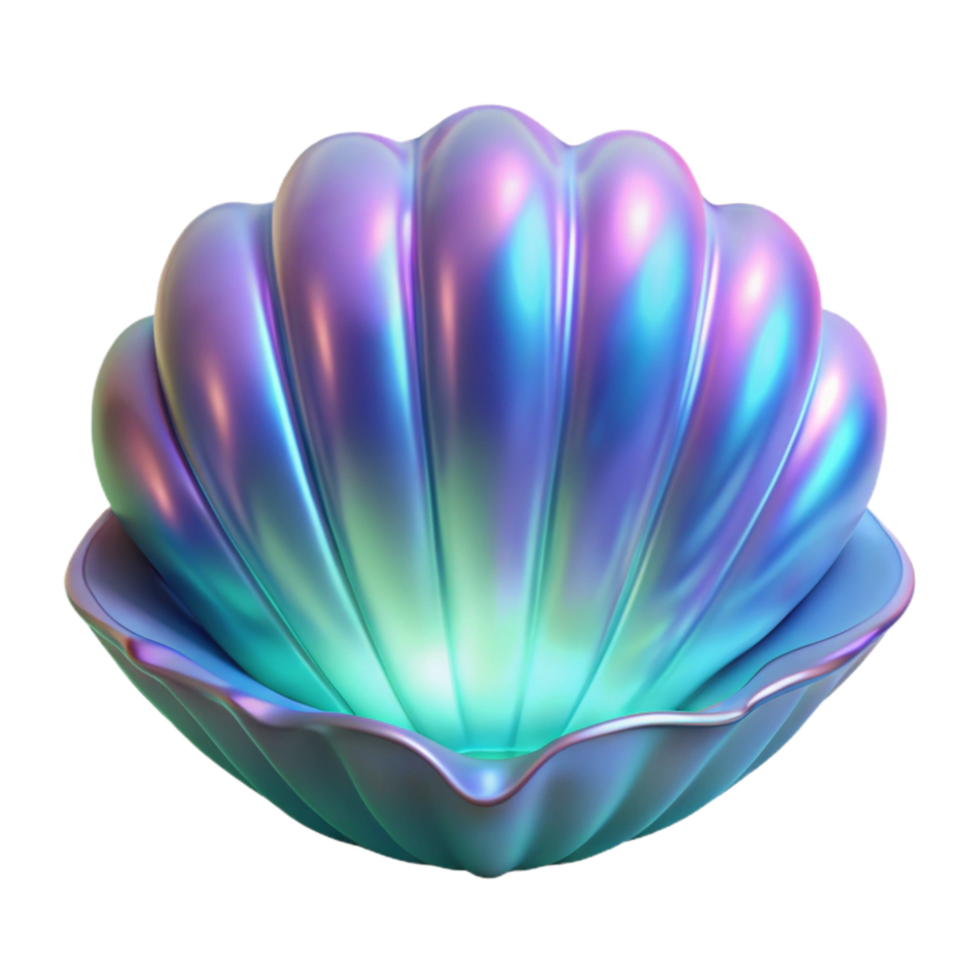 magnificent contemporary Bioluminescent Salp Chain Transparent Background Transparent Body premium png
