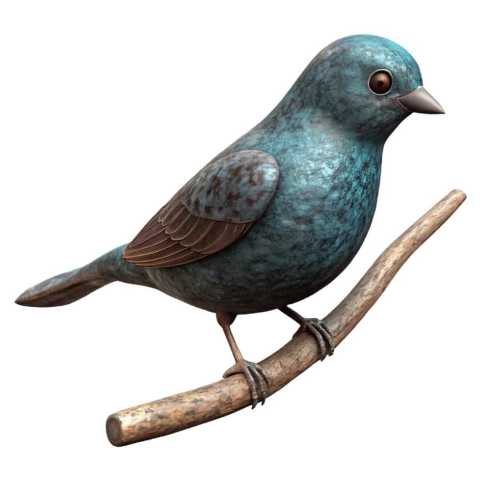 impressive artistic Bird Silhouette Branch Perch Isolated Element high resolution png