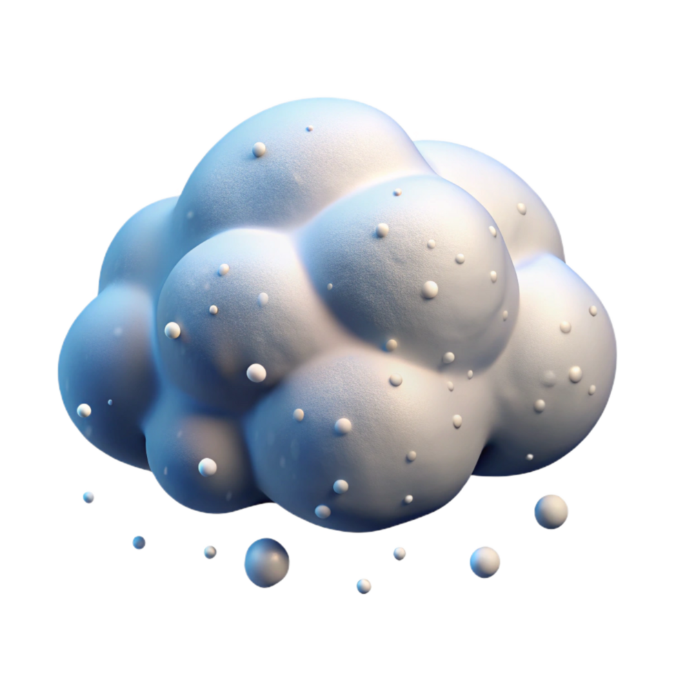 vibrant modern Blowing Snow in Zephyr Zone Isolated with Realistic Texture detailed png