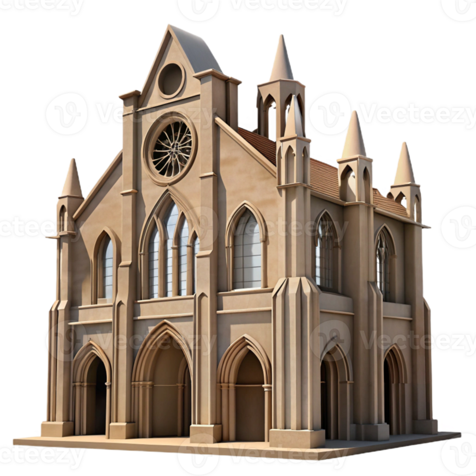 wonderful traditional Cathedral Apse Isolated Soft Lighting Transparent Background exclusive png