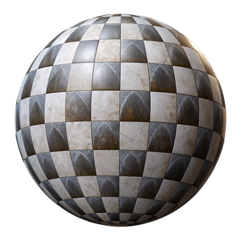 extraordinary creative Checkerboard Pattern Depth Illusion Transparent Background original png