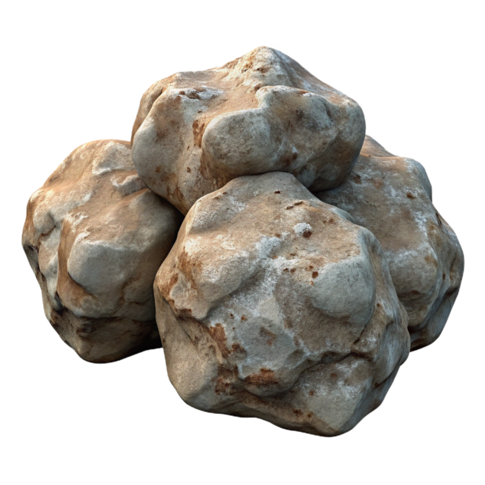 magnificent vintage Coastal Rocks Isolated Rough Texture Transparent Background high resolution png