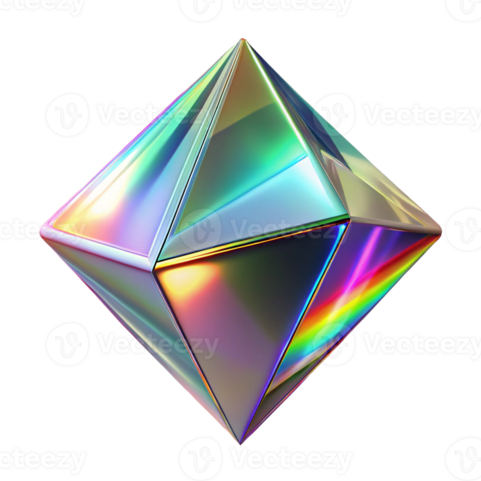 vibrant traditional Colorful Light Reflections Isolated Prism Effect professional png