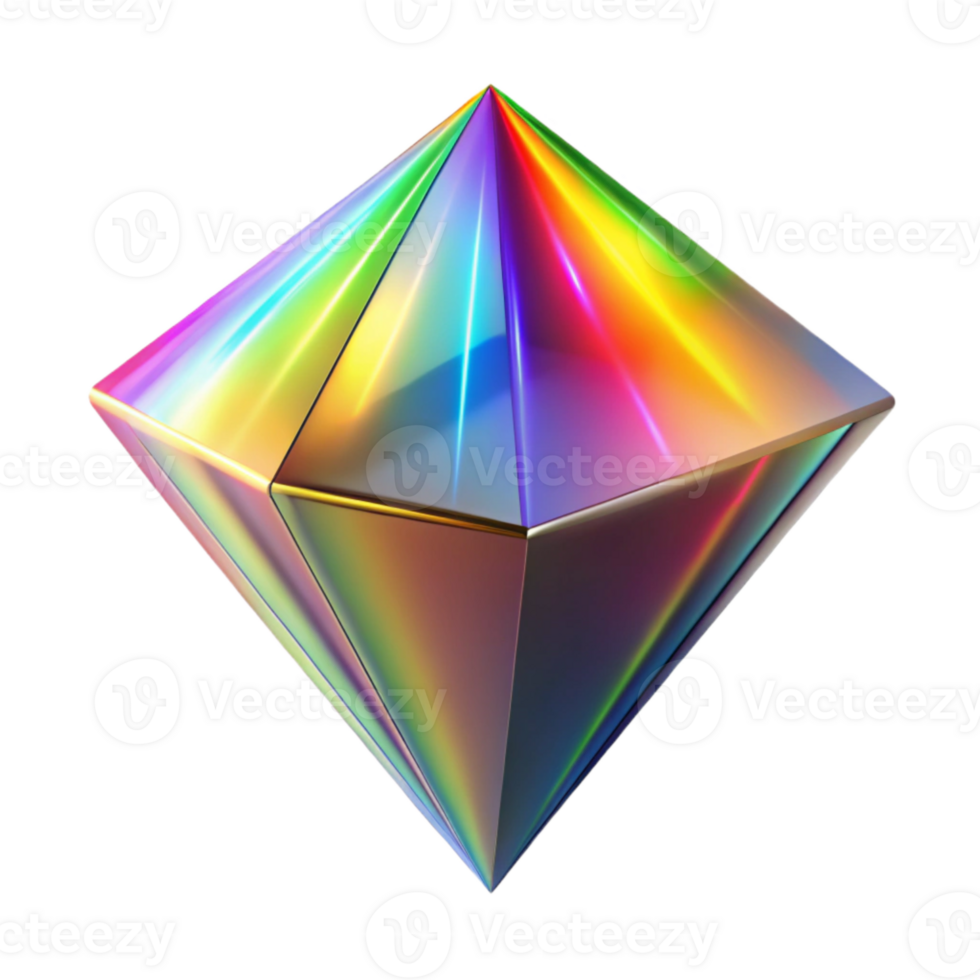 dramatic modern Colorful Prism Light Beams Isolated high resolution png