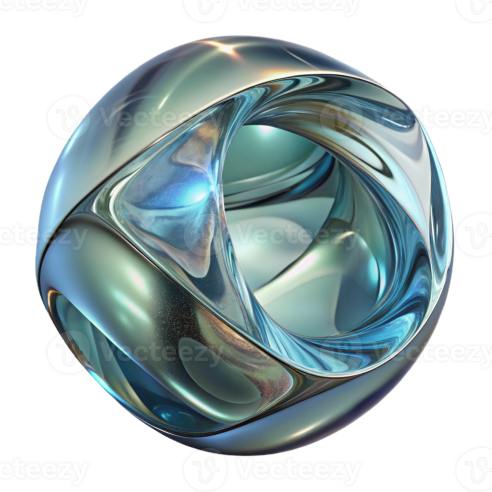 dramatic creative Complex Glass Distortion Reflection Transparent Background professional png