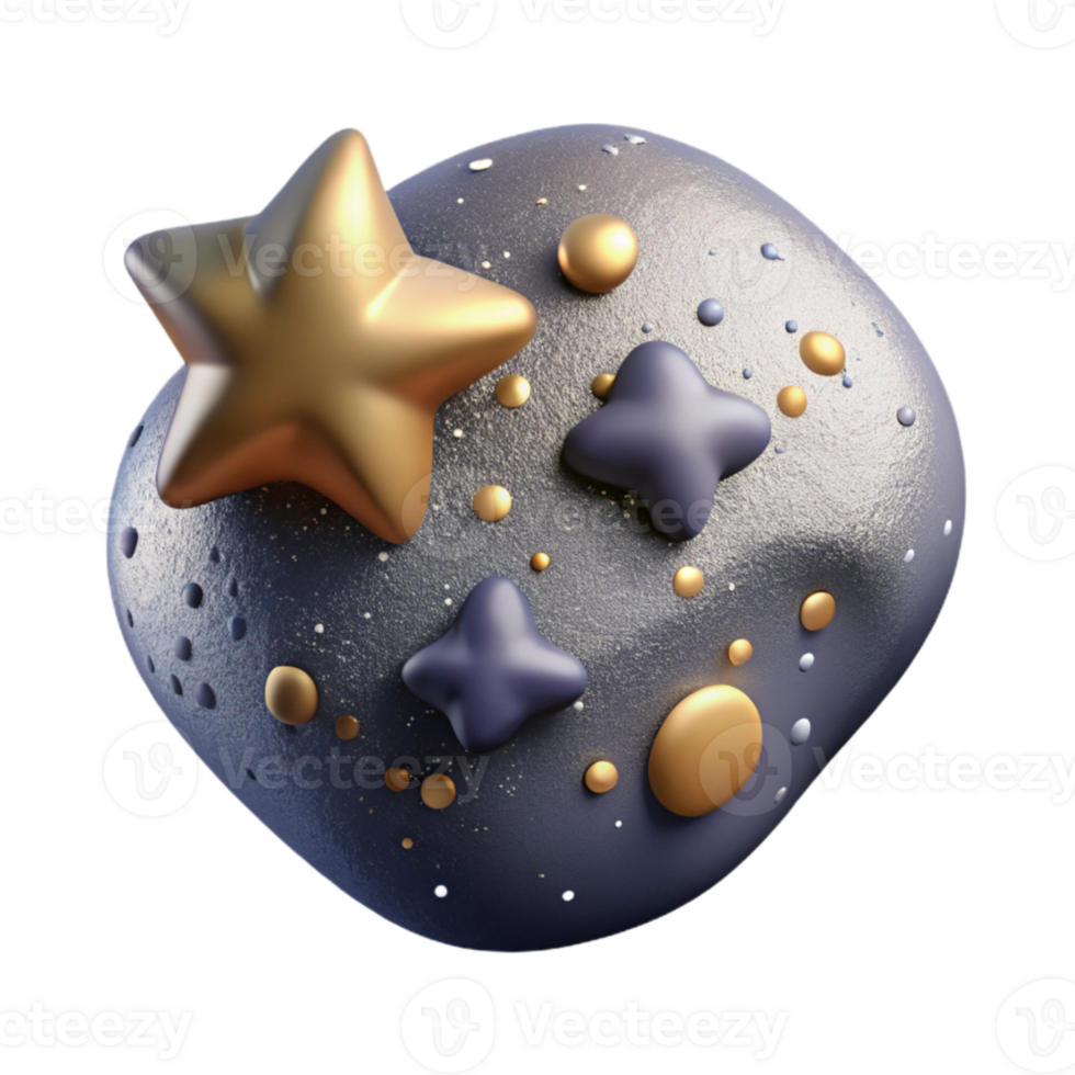 beautiful creative Cosmic Dust and Stars Cutout with Soft Lighting exclusive png