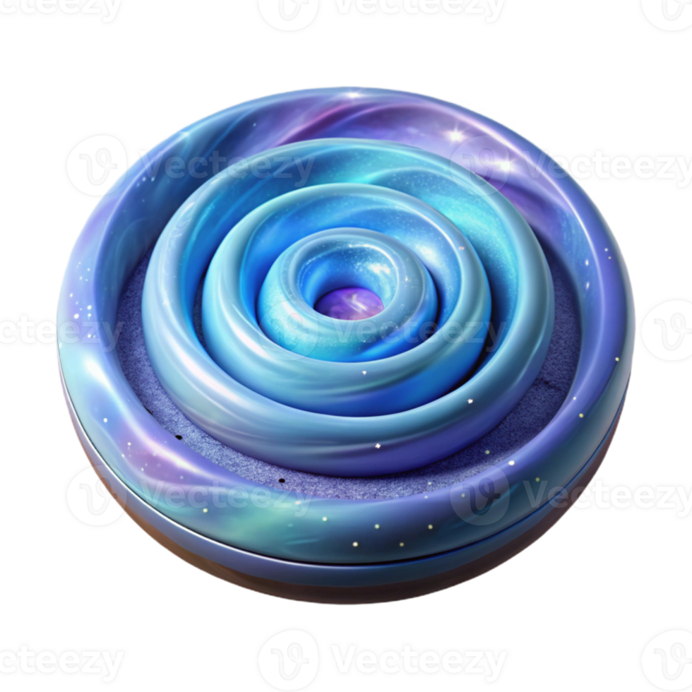magnificent abstract Cosmic Whirlpool Cutout with Transparent Background exclusive png