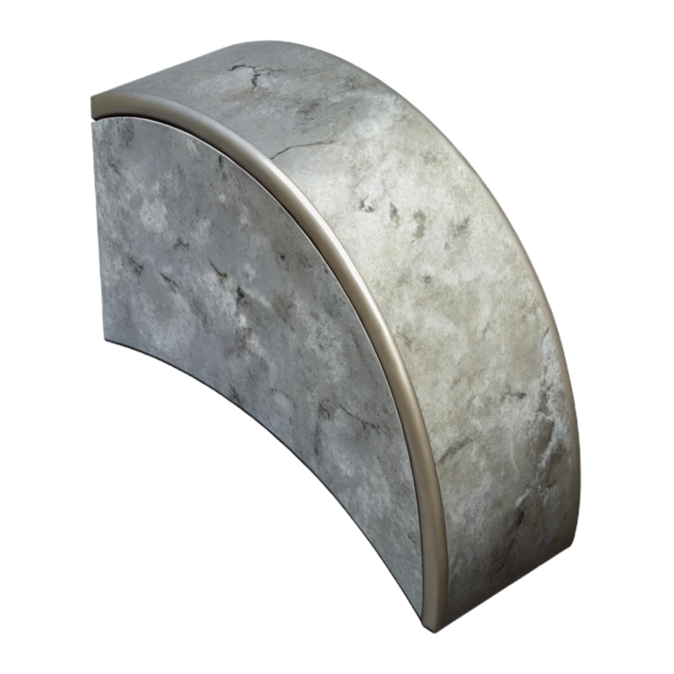 beautiful contemporary Curved Wall Shadow Isolated Element high resolution png