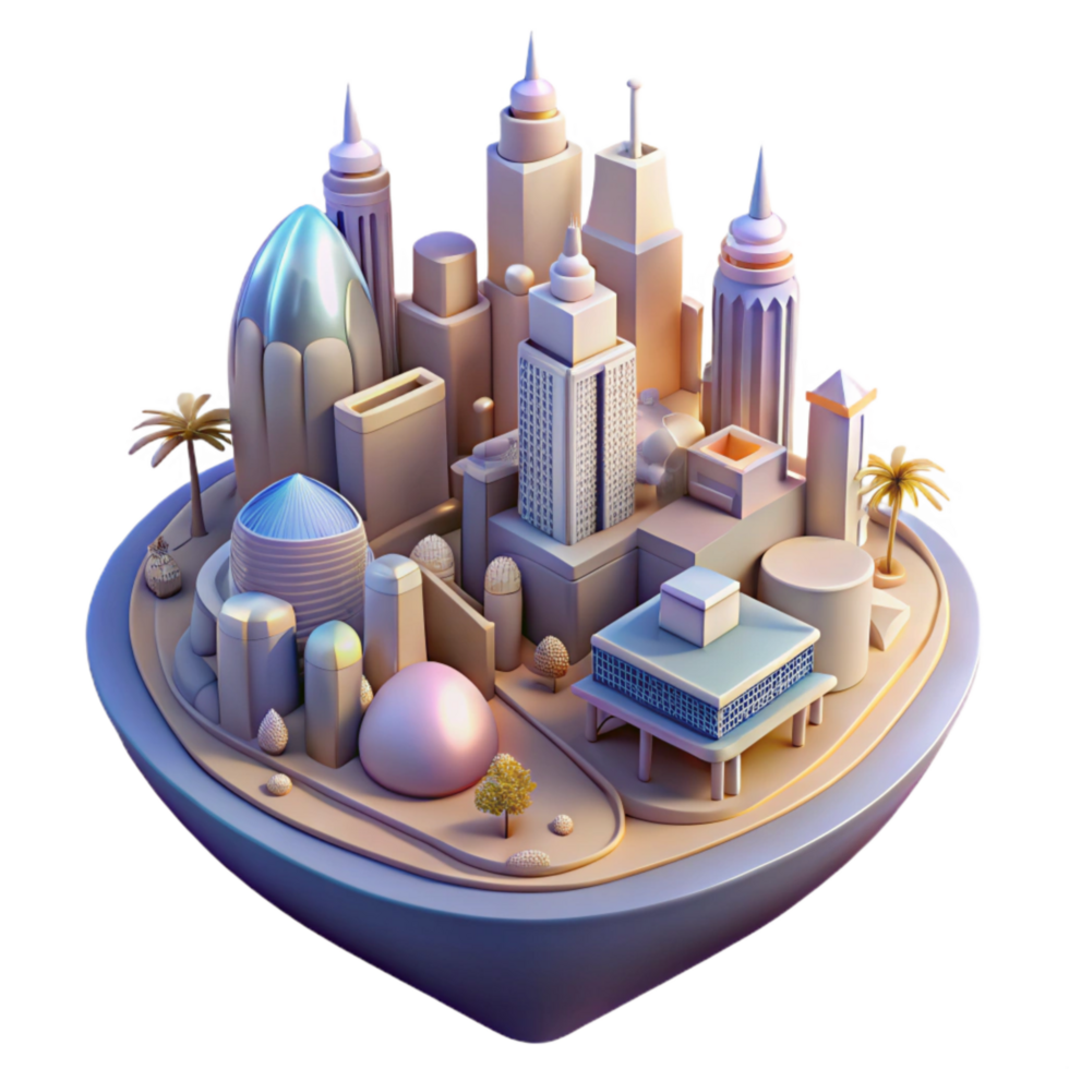 dramatic abstract Dreamlike Metropolis Isolated Soft Glow genuine png
