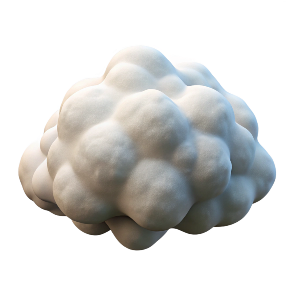 impressive creative Drifting Cloud Cutout Fluffy White Transparent Background premium png
