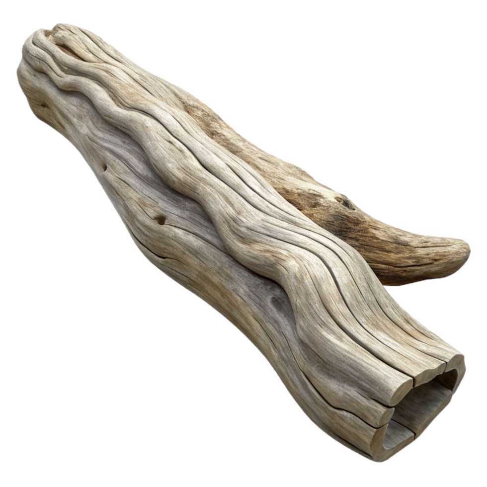 elegant traditional Driftwood Isolated Weathered Texture Transparent Background exclusive png