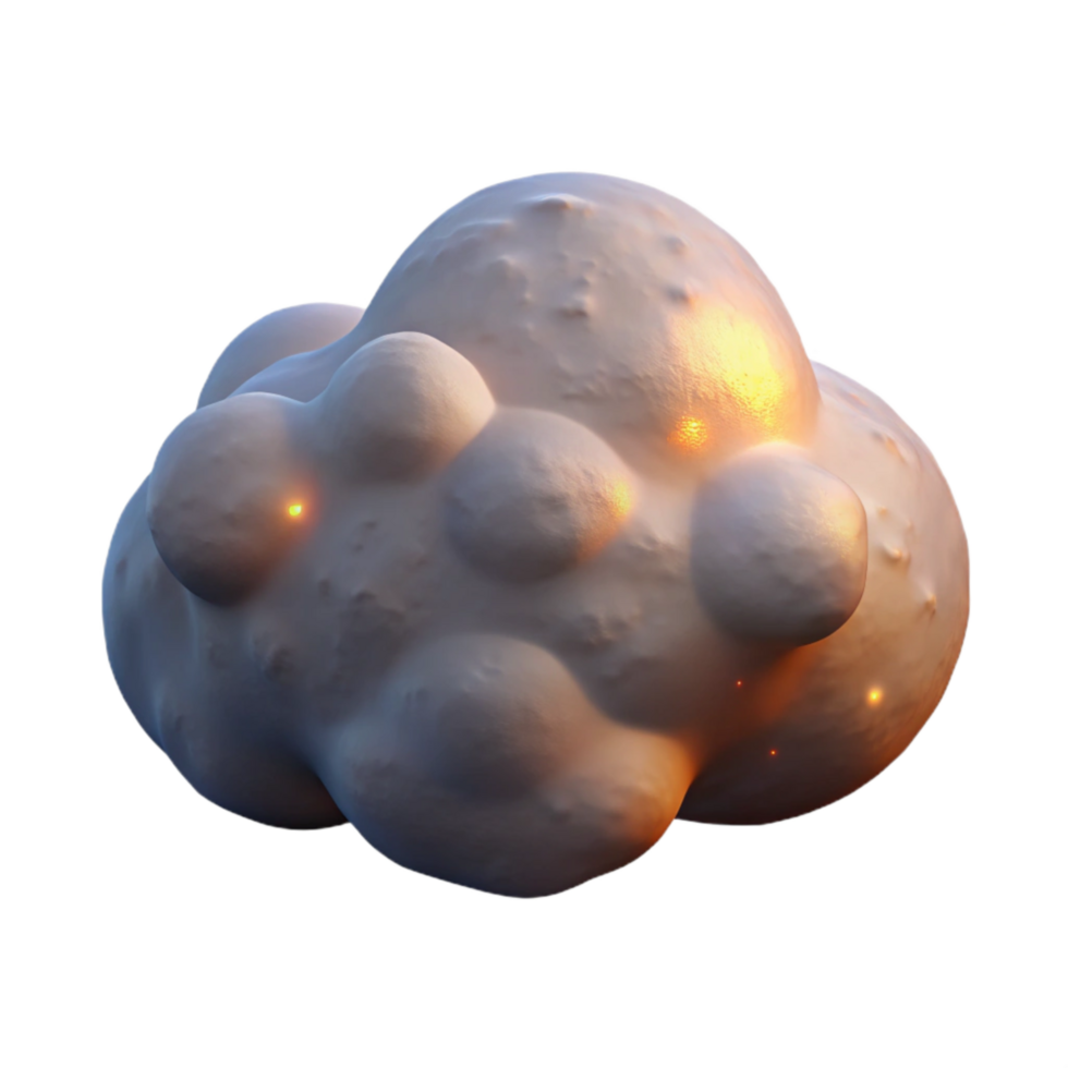 magnificent creative Dusk Sky Cutout with Soft Light Isolated premium png
