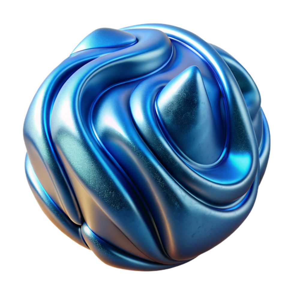 beautiful abstract Dynamic Alloy Form Blue Tint Transparent exclusive png
