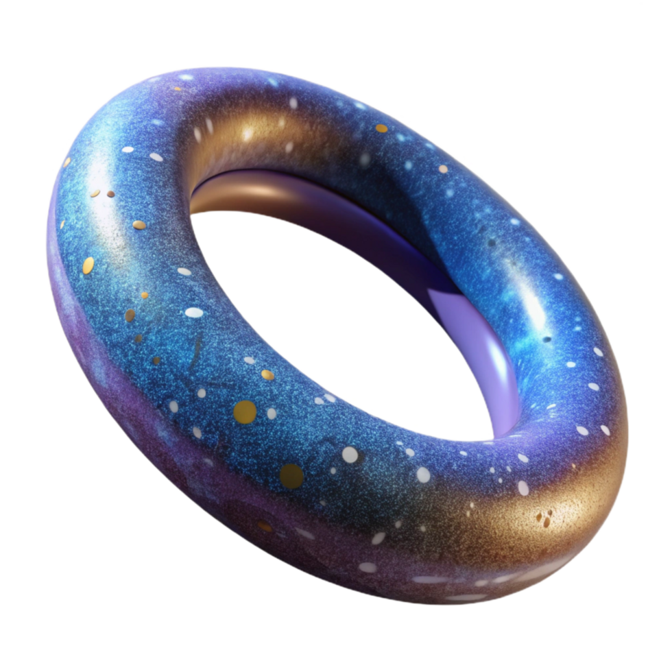 elegant minimalist Dynamic Auroral Flow Cutout with Gradient Colors authentic png