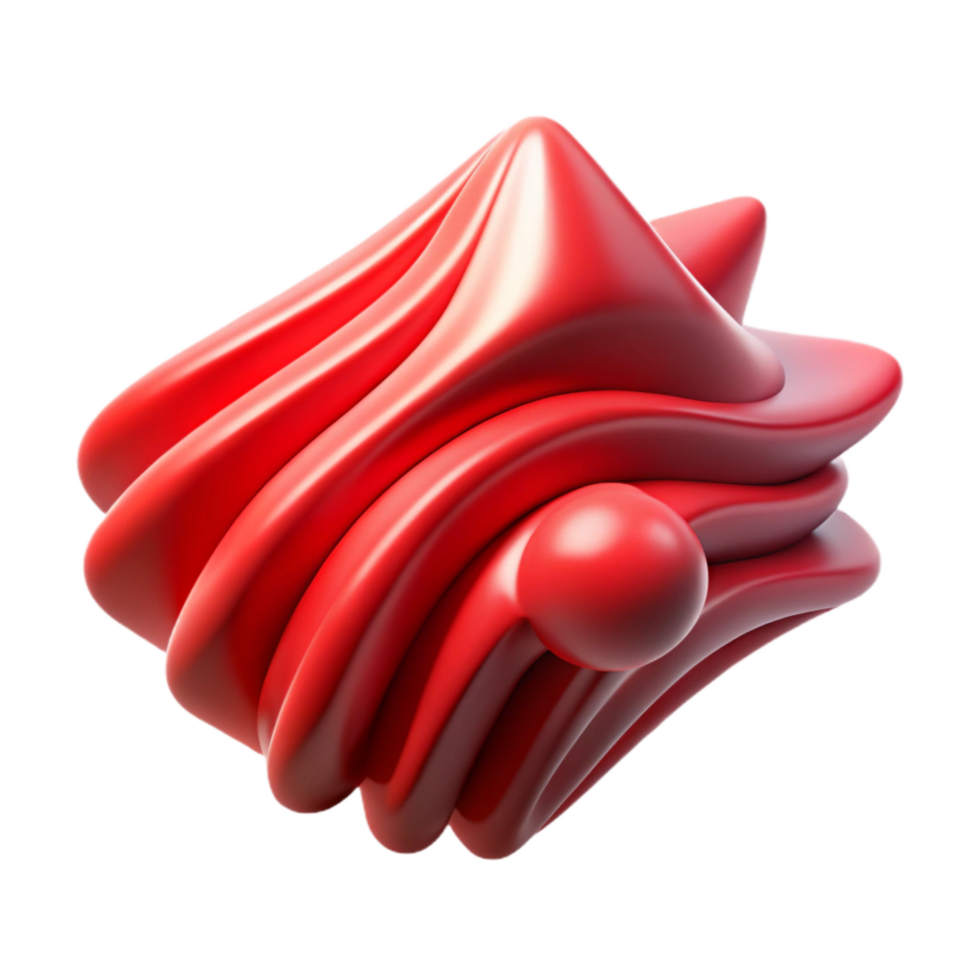 magnificent modern Dynamic Force Lines Red Isolated Element professional png