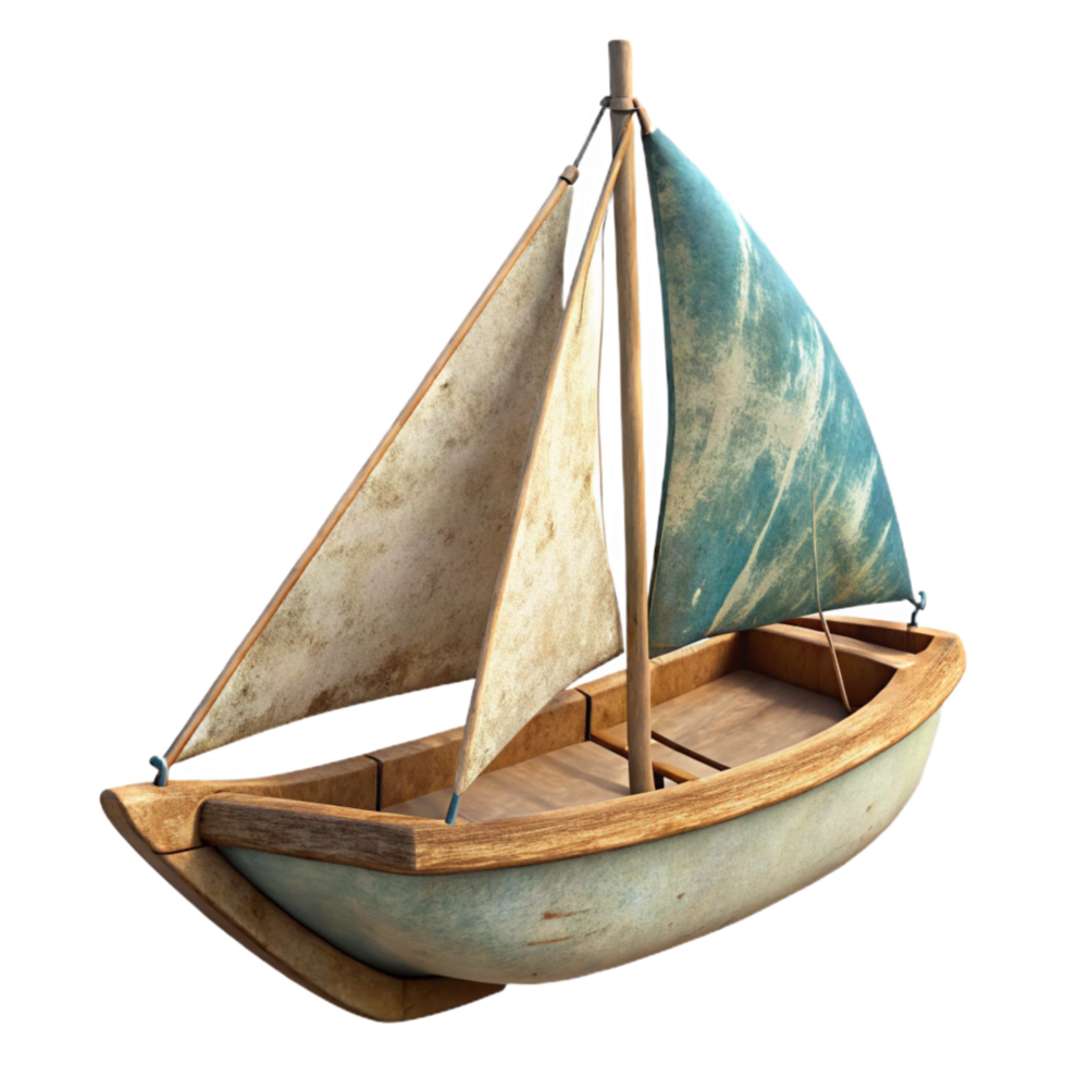 stunning contemporary Dynamic Sailboat Isolated with Dramatic Angle Transparent Background authentic png