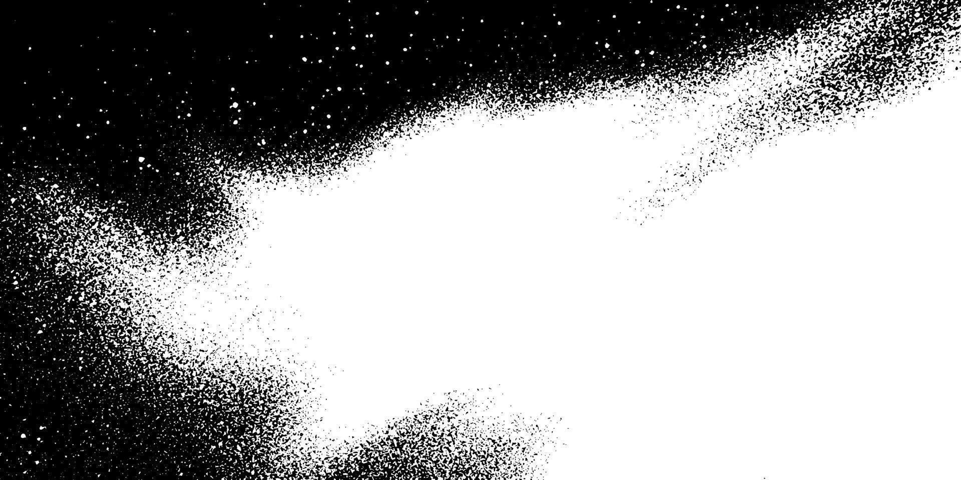 Rough White Distress Paper Texture Abstract Background With Old Black Pattern vector