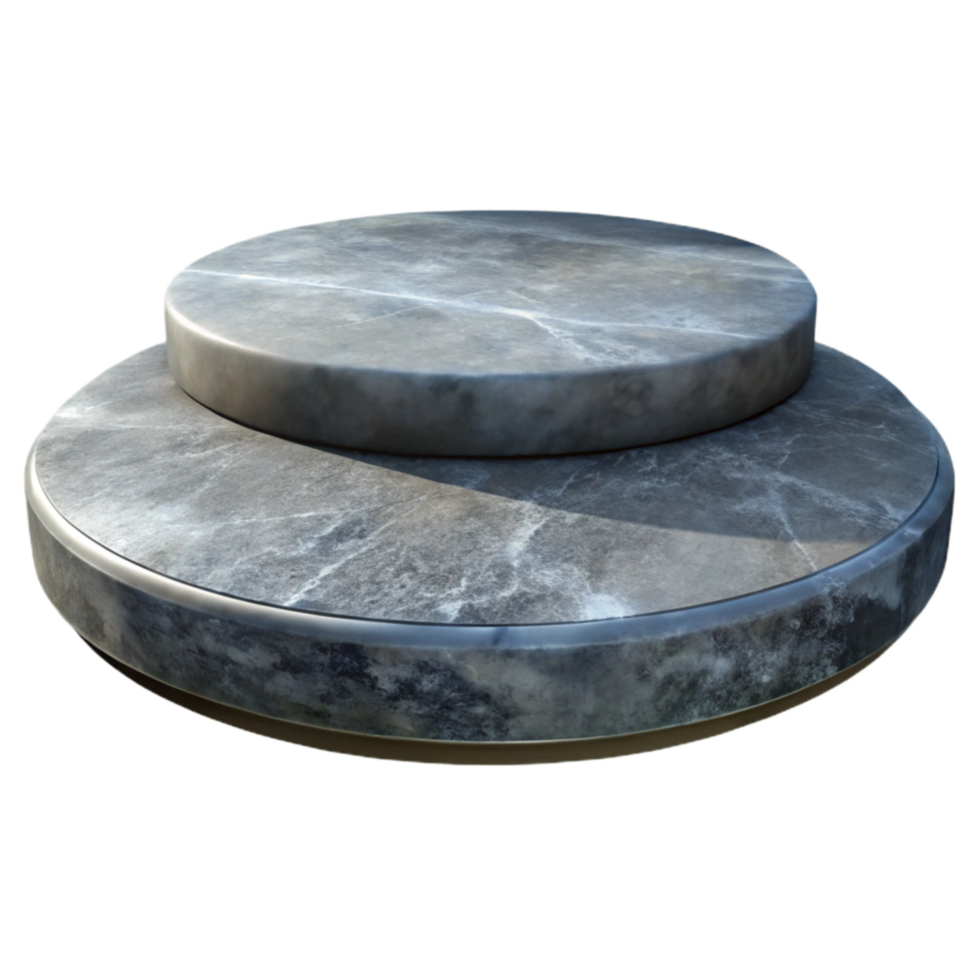 beautiful abstract Floating Gray Platform in Virtual Reality Transparent Background original png