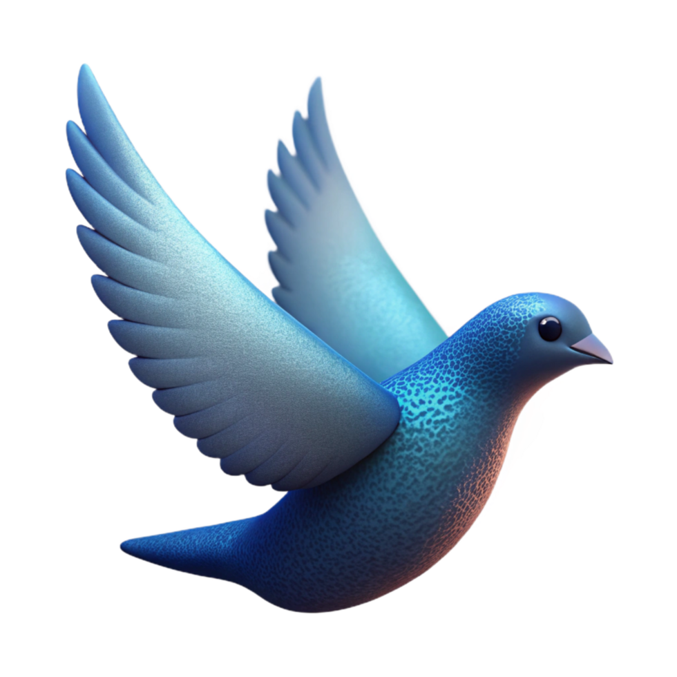 elegant creative Flying Bird Silhouette with Pixelated Trail Transparent detailed png