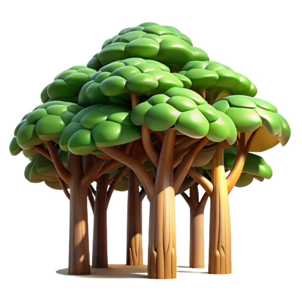 magnificent traditional Forest Canopy Sunlight Cutout Isolated Element high quality png