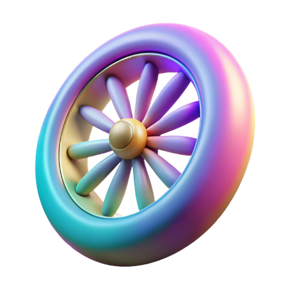 serene minimalist Front View Spectral Data Globe Transparent Background professional png