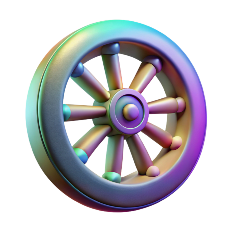 extraordinary contemporary Front View Spectral Data Globe Transparent Background detailed png